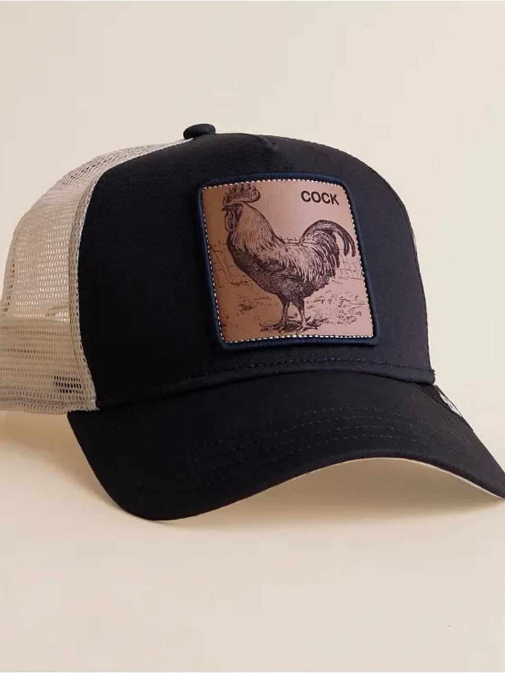 Goorin Bros. “LASER ENGRAVED ROOSTER” Trucker Hat. Mesh SnapBack NWT.